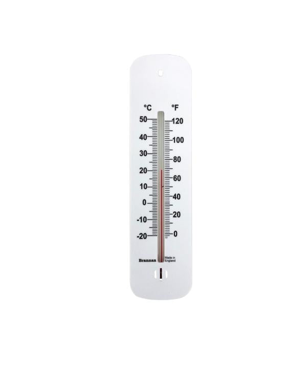 Brannan 14/436/3 | 155 mm Plastic Wall Thermometer | -20 to +50 °C/°F - generaltechuae