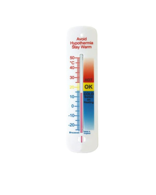 Brannan 14/862/2 | Short Wall Hypothermia Thermometer | -20 to +50 °C - generaltechuae