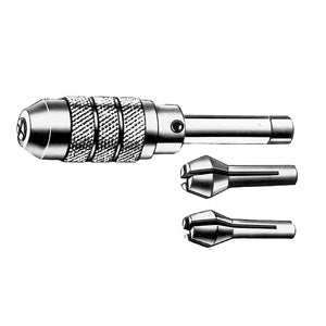 Flexbar 14080 | Pin Chuck Set | 3 Collets, 0 to 3/32 in - generaltechuae