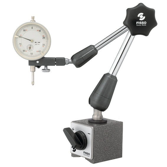 Flexbar 14871 | Medium Classic Line 3D Articulated Gaging Arm | Switch Magnet Base (SM), 15.4 in - generaltechuae