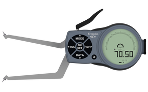 Kroeplin L2G50 | Electronic internal measuring gauge | Range 50 – 70 mm | Measuring depth 85 mm