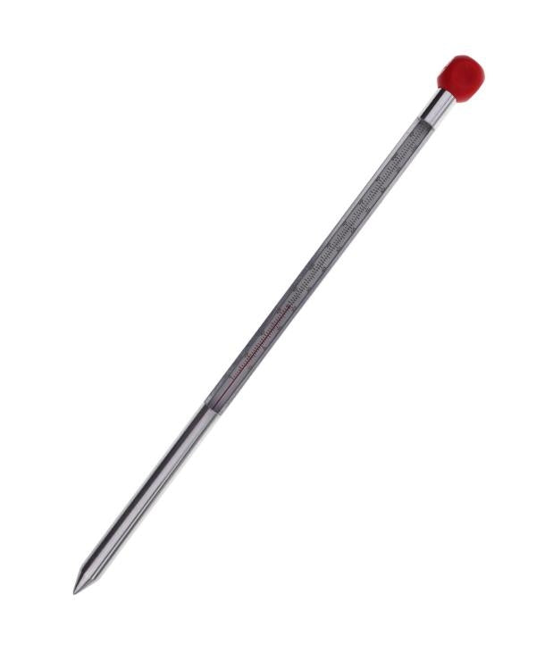 Brannan 15/354/3 | Soil Glass Stem Thermometer | -10 to +110 °C/°F, Aluminium Case - generaltechuae