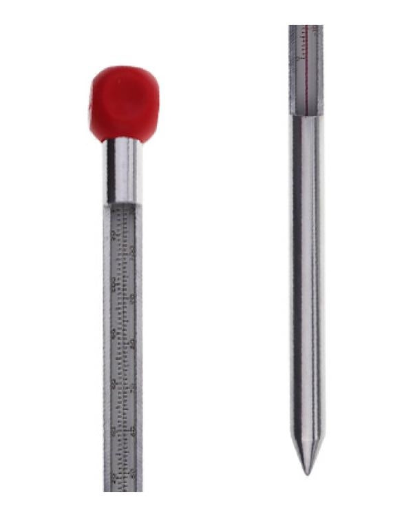 Brannan 15/354/3 | Soil Glass Stem Thermometer | -10 to +110 °C/°F, Aluminium Case - generaltechuae (2)