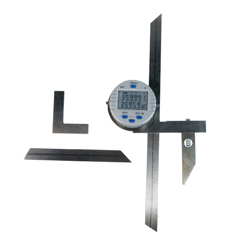 Flexbar 15590 | 12 in Digital Protractor | Accuracy 0.008° - generaltechuae