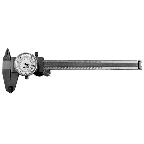 Flexbar 15787 | Dual Reading Dial Caliper | 0-6 in/0-150 mm - generaltechuae