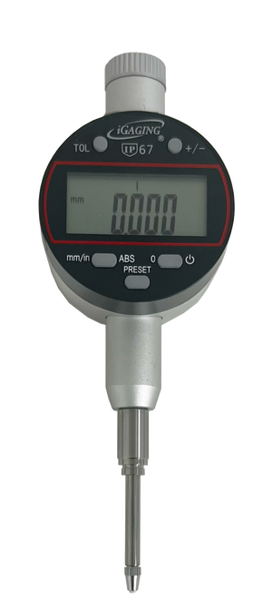 Flexbar 15830 | Digital Electronic Indicator | 0-1 in / 25 mm, Dual Analogue-Digital Display - generaltechuae
