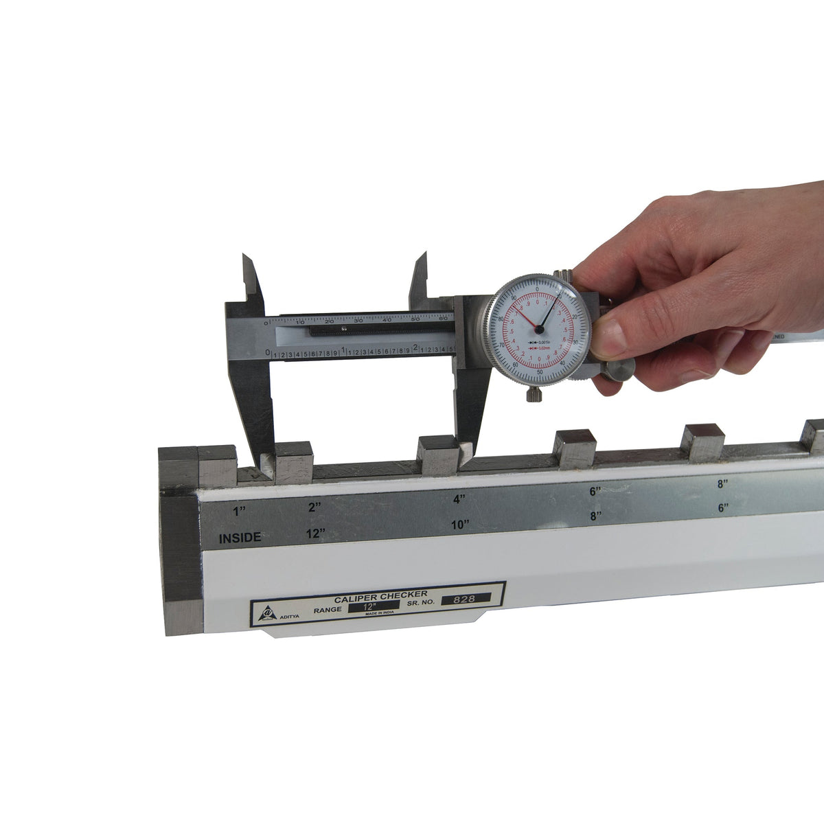 Flexbar 15931 | Caliper & Height Gage Checker | Up to 24 in, ±5 µm - generaltechuae (3)