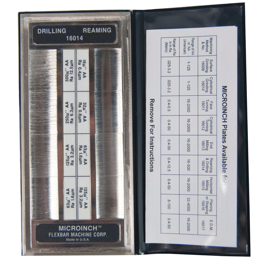 Flexbar 16014-CAL | Microinch Comparator Plate | Reaming & Drilling, Calibrated - generaltechuae