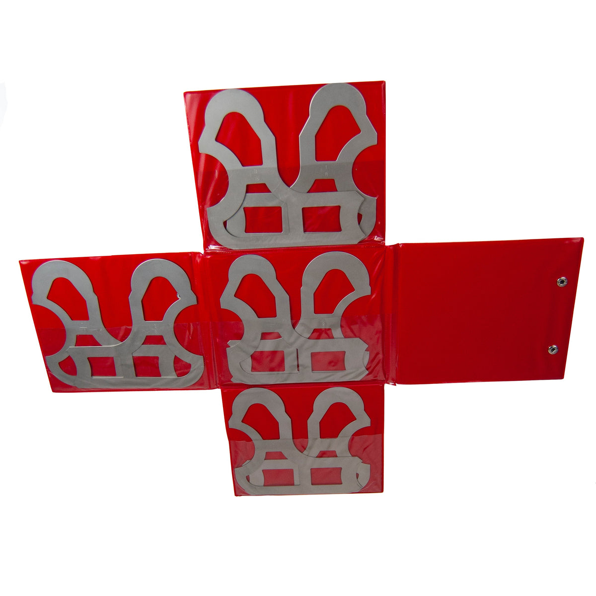 Flexbar 16029 | 8 Piece Radius Gage Set, No Holder | 1-1/16 to 1-1/2 in - generaltechuae