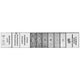 Flexbar 16034-M | Shot Blasting Comparator, Metric | 6 Specimens - generaltechuae