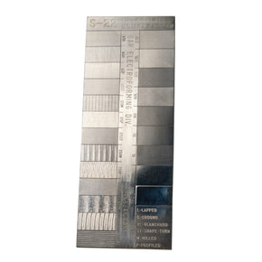 Flexbar 16038 | Microcomparator | Inch, 22 specimens - generaltechuae