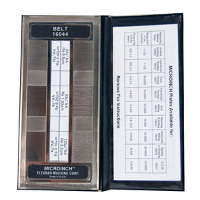 Flexbar 16044-CAL | Belt Sanding Comparator | 6 specimens, Calibrated - generaltechuae