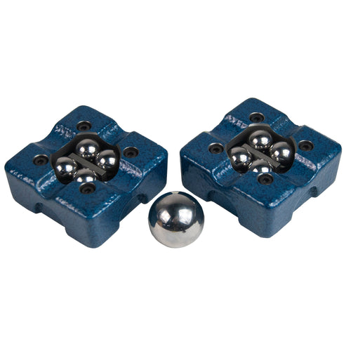 Flexbar 16097 | Ball Bearing V-Block | Small 2 x 2 x 1 in, No Clamps - generaltechuae