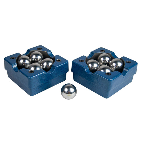 Flexbar 16099 | Ball Bearing V-Block | Large 4¾ x 4¾ x 2⅜ in, No Clamps - generaltechuae
