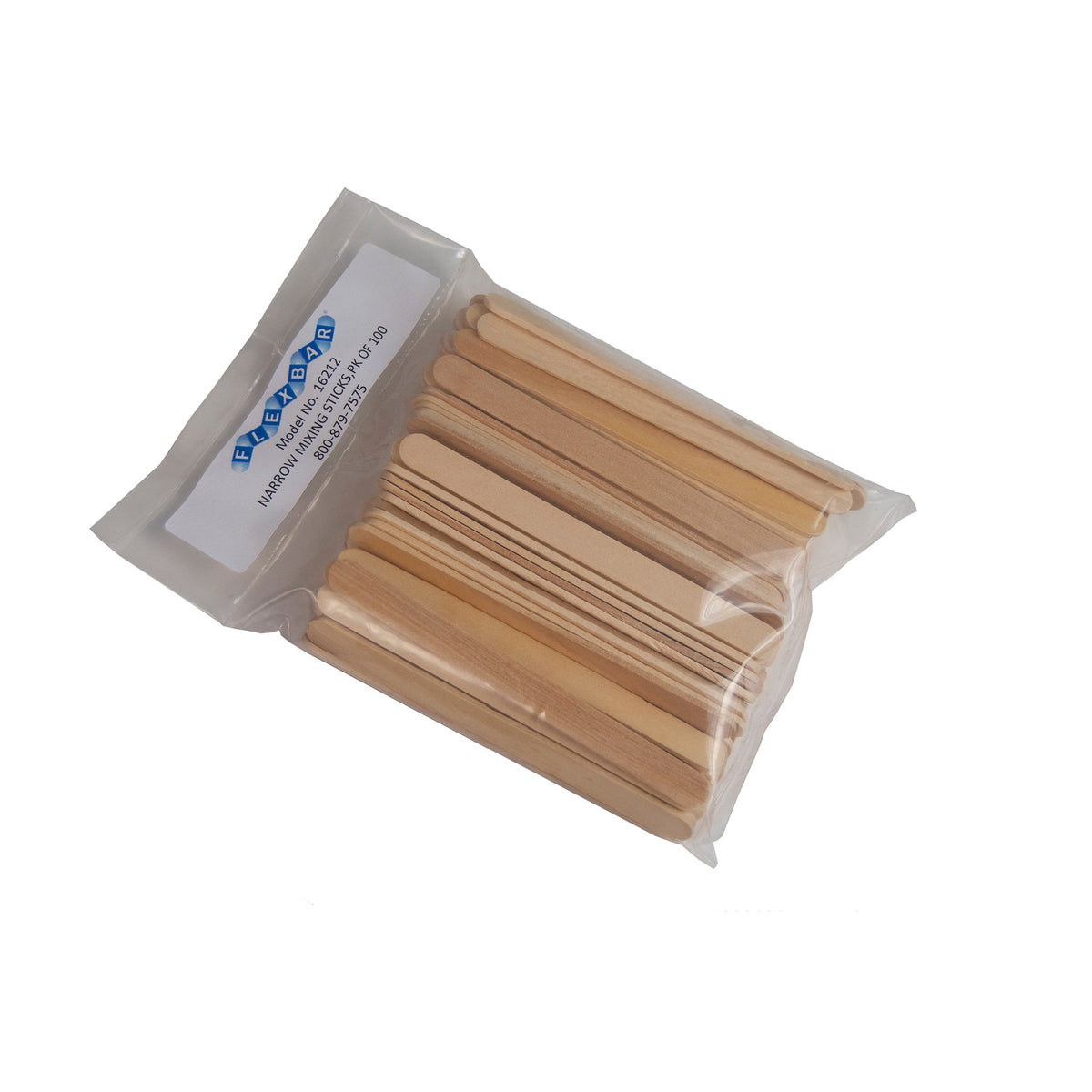 Flexbar 16212 | Mixing Sticks | Narrow, Pack of 100 - generaltechuae