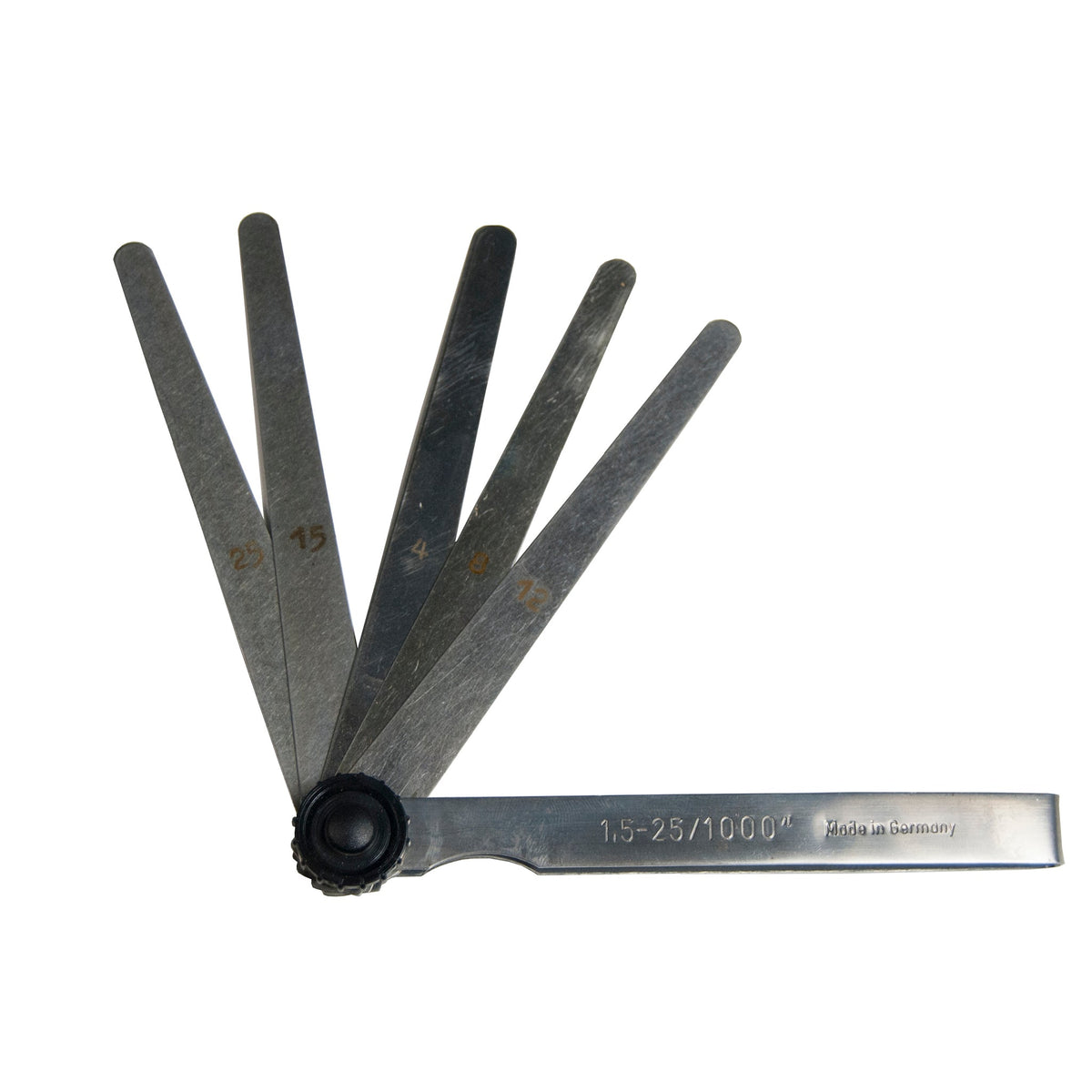 Flexbar 16317 | 10 Leaf Set of Tapered Thickness Gages | .0015-.025 in, 4 in long - generaltechuae