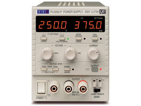 TTi PLH250-P | DC Power Supply |  Single Higher Voltage | 0-250V/0-0.375A, Analog