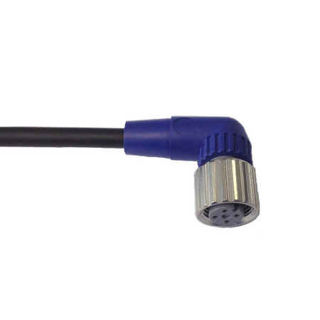 OMRON XS2F-LM12PVC4A5M | Sensor connector, LITE M12 4-wire, Angled female connector, LITE PVC, 5m