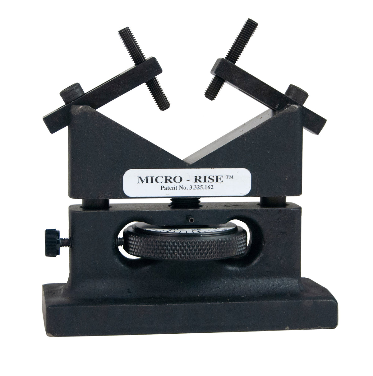 Flexbar 16507 | Micro-Rise Adjustable V-Blocks | Standard 2 Piece Set with Clamps - generaltechuae