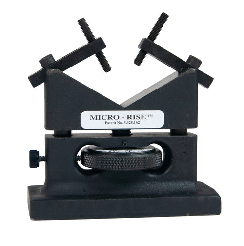 Flexbar 16507 | Micro-Rise Adjustable V-Blocks | Standard 2 Piece Set with Clamps - generaltechuae