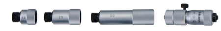 Mitutoyo 137-201 Tubular Inside Micrometer, Hardened Face 50-150mm