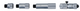 Mitutoyo 137-201 Tubular Inside Micrometer, Hardened Face 50-150mm