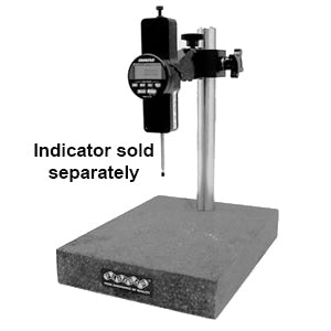 Flexbar 17494 | Heavy-Duty Stem-mount Granite Base Indicator Stand | 12" x 18" x 3" - generaltechuae