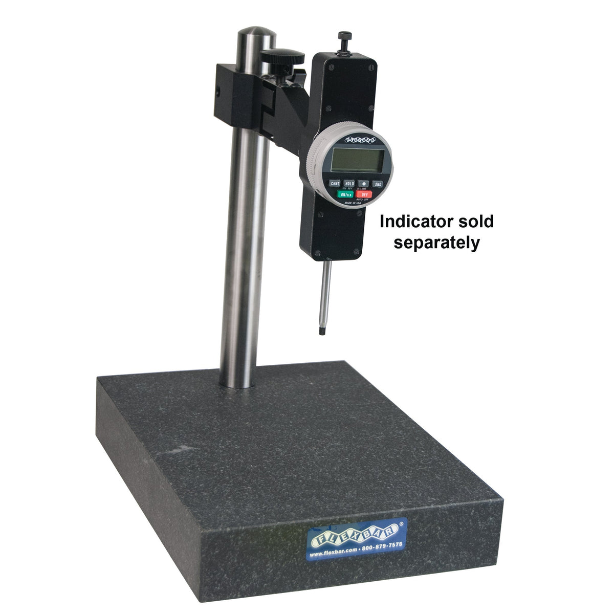Flexbar 17553 | Heavy-Duty Lugmount Granite Base Indicator Stand | 12" x 18" x 3" - generaltechuae