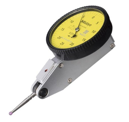 Mitutoyo 513-478-10E | Dial Test Indicator | Horiz. | Ruby Sty. | Series 513 | Basic Set | Stem 8 mm | Graduation 0.01 mm | Range 0.5 mm