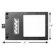 Flexbar 18-12793 | Fiberoptic Light Pad | 2 x 2 in, 3 ft Guide - generaltechuae