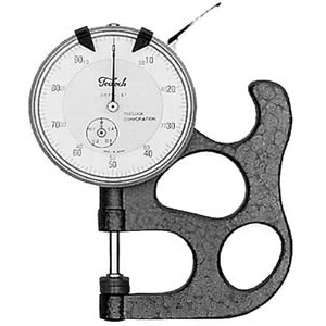 Flexbar 18124 | Precision Dial Thickness Gage | .5 in range, .0001 in - generaltechuae