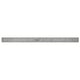 Mitutoyo 182-125 Wide Rigid Rule, Size 12" x 300mm