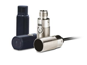 OMRON E3FA-DP24-F2 | Photoelectric sensor, M18 axial, plastic body, IR LED, diffuse reflective, 100mm, PNP, L-ON/D-ON selectable/inverted logic, M12 connector