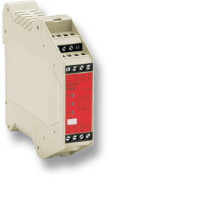 OMRON G9SB-301-D AC/DC24 | Safety relay unit, DIN 22.5mm, 3PST-NO (Category 4), 5 A, SPST-NC aux, 1 or 2 channel input, manual-reset (+ common input)