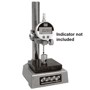 Flexbar 18422 | Heavy Duty Dial Gage Stand | 9 in Post, 3-3/4 in Plate - generaltechuae