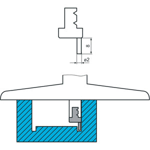 Flexbar 18525 | Insert for DIGI-MET Depth Gauge | Straight Pin - generaltechuae (4)