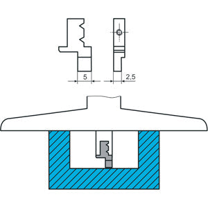 Flexbar 18525 | Insert for DIGI-MET Depth Gauge | Straight Pin - generaltechuae (5)