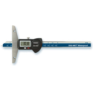 Flexbar 18975 | DIGI-MET Digital Depth Gauge with IP-65 Protection | 0-150 mm / 6 in - generaltechuae