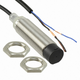OMRON E2B-M18LN16-WP-B2 2M | Proximity sensor, inductive, nickel-brass, long body, M18, unshielded, 16 mm, DC, 3-wire, PNP-NC, 2 m Prewired