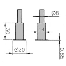 Flexbar 19403 | Digi-Circe Jaw Blades | Disc Shape - generaltechuae