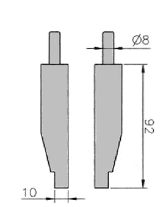Flexbar 19405 | Digi-Circe Jaw Blades | Femo Model Long - generaltechuae