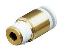 SMC KQ2S08-01S | Hexagon Socket | Fitting | Series KQ2S | Connection R 1/8 Male | Tube Size 8mm