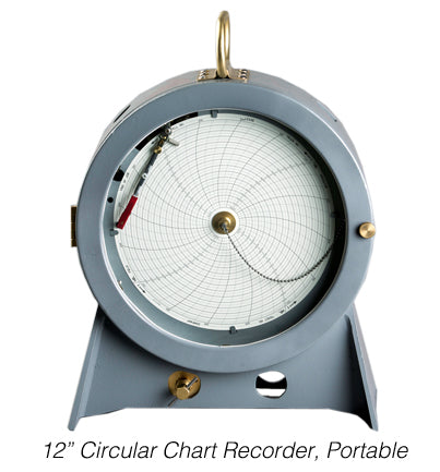 Matherne 12 in Circular Chart Recorder | up to 20,000 psi, 0.5% FS, 1 or 2 Pen - generaltechuae