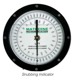 Matherne Snubbing / Differential Indicators | 8.5 in Dial, 2-Leg and 4-Leg Scales - generaltechuae