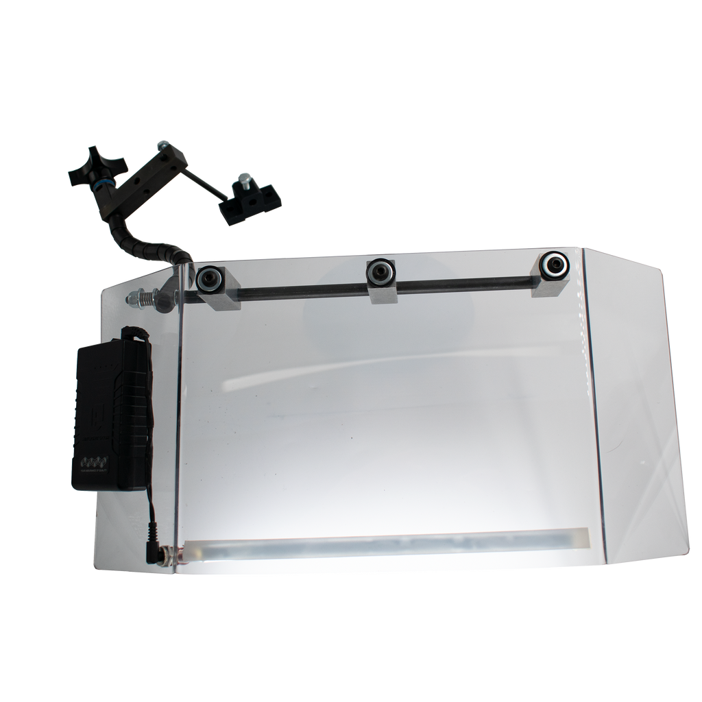Flexbar 13170 | Visorguard-LED Machine Guard | 16 x 8 in Shield, 12V Wall Transformer - generaltechuae (2)