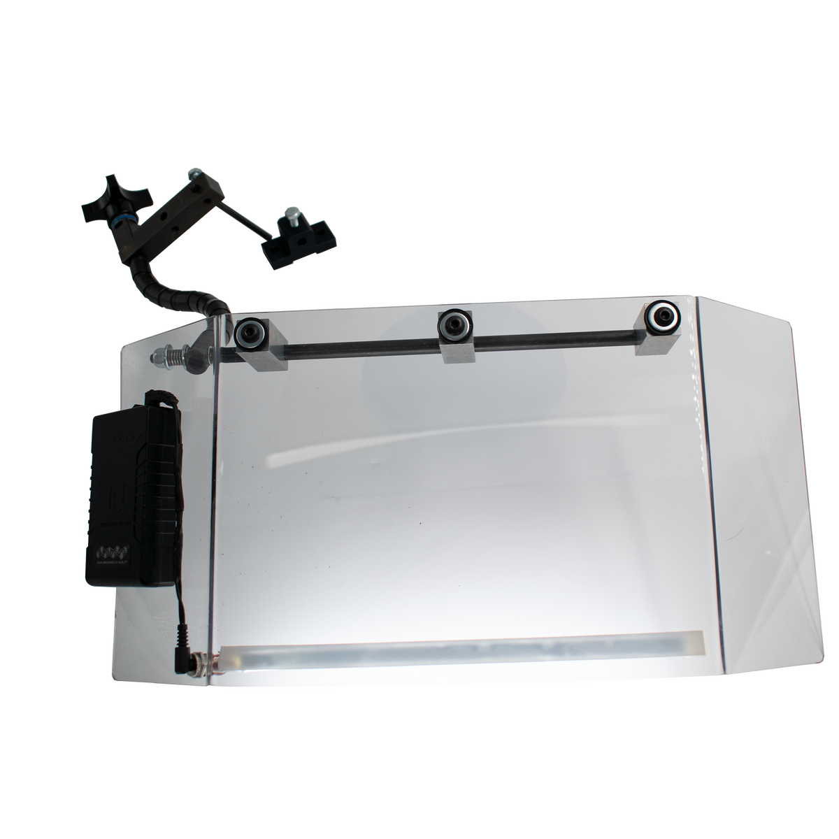 Flexbar 13170 | Visorguard-LED Machine Guard | 16 x 8 in Shield, 12V Wall Transformer - generaltechuae (2)