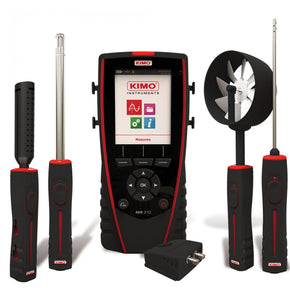 Multifunction instrument | ABS hygrometry probe (SHR 110) | Hotwire probe (SFC 300)