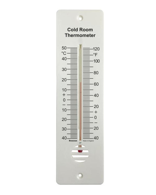 Brannan 22/375/3 | Cold Room Wall Thermometer | 255 mm, -40 to +50 °C - generaltechuae