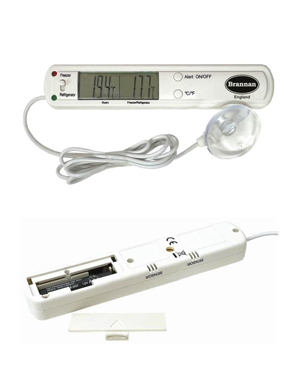 Brannan 22/400/3 | Digital Fridge or Freezer Thermometer | -40 to +70 °C, Alarm - generaltechuae (2)
