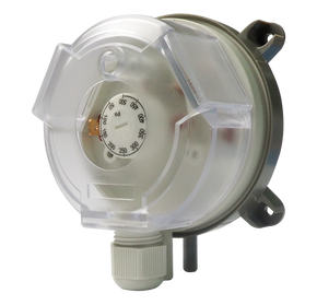 Differential pressure switches, Setting range 500-2500 Pa